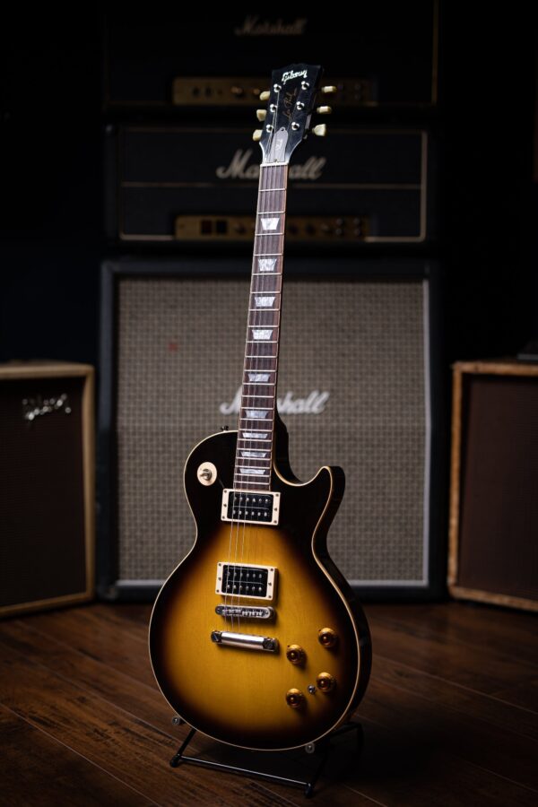 2004 Gibson Custom Shop Slash Les Paul w/Fishman Powerbridge Electric Guitar - Tobacco Burst