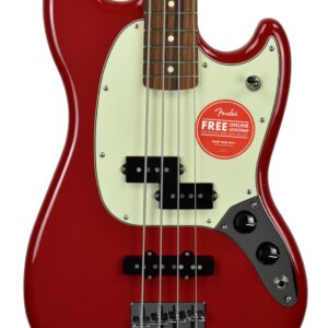 Fender Mustang Bass PJ in Torino Red MX18199428