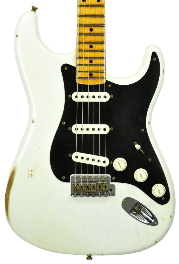 Fender Custom Shop Ancho Poblano Stratocaster in White Blonde CZ539784