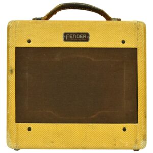Used 1950's Fender Model 600 Amplifier in Tweed SN 4400