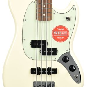 Fender Mustang Bass in Olympic White MX19059772