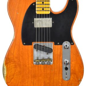 Fender Custom Shop 52 H/S Telecaster Relic Sunset Orange Transparent R98976