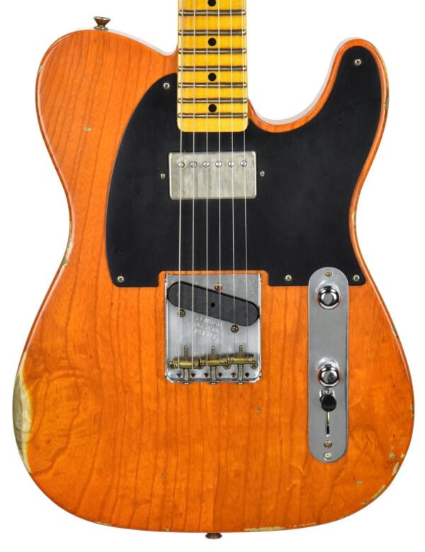 Fender Custom Shop 52 H/S Telecaster Relic Sunset Orange Transparent R98976