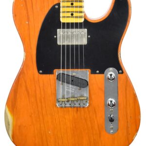 Fender Custom Shop 52 H/S Telecaster Relic in Sunset Orange Transparent R99028