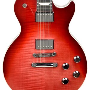 USED 2018 Gibson HP Les Paul in Blood Orange Fade 180060067