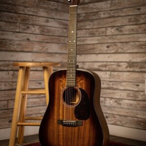 Martin D-16E Burst Dreadnought Acoustic-Electric Guitar - Mahogany Burst