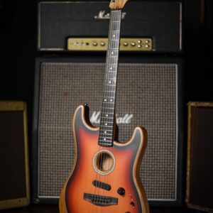 Fender American Acoustasonic Stratocaster Electric Guitar - 3 Color Sunburst