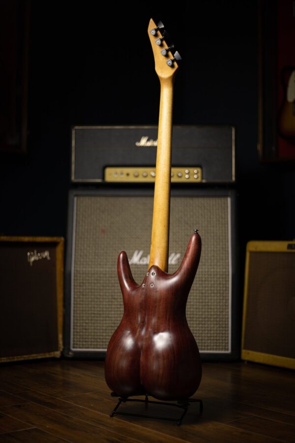 Used BaddAss Purple Heart Teak Bass