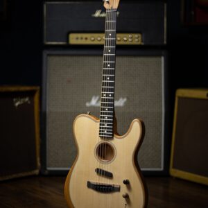 Fender American Acoustasonic Telecaster Electric Guitar - Natural