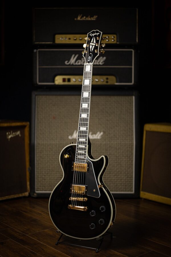 Epiphone Les Paul Custom Electric Guitar - Ebony