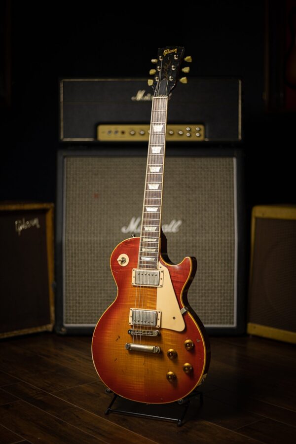 2005 Gibson Les Paul Standard Faded Nash Electric Guitar - Cherry Sunburst