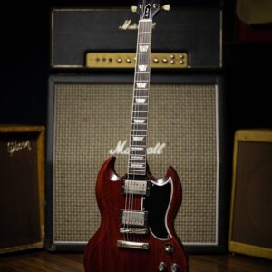 Gibson Custom Shop 1961 Les Paul SG Standard Reissue Stop Bar Electric Guitar - Cherry Red