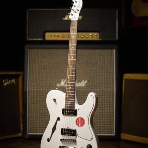 Fender Jim Adkins JA-90 Telecaster Thinline Electric Guitar -  Laurel Fingerboard White
