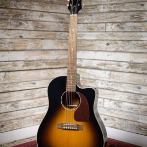Epiphone Masterbilt J-45 EC Acoustic-Electric Guitar - Aged Vintage Sunburst Gloss