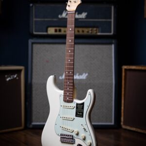Fender American Original '60s Stratocaster Electric Guitar - Olympic White