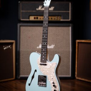 Fender Thinline Telecaster Limited Edition Electric Guitar - 2-Tone Daphne Blue