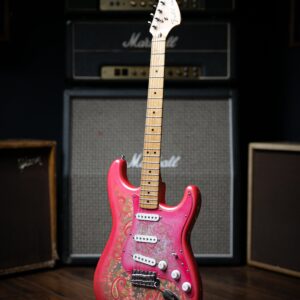 1987 Fender Stratocaster MIJ Electric Guitar - Pink Paisley