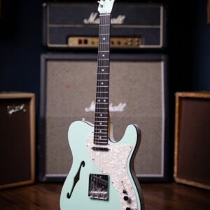 Fender Thinline Telecaster Limited Edition Electric Guitar - 2-Tone Surf Green