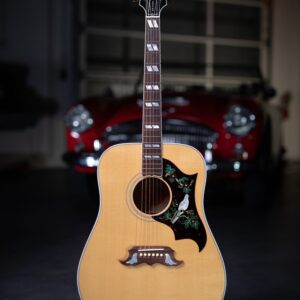 1997 Gibson "Doves In Flight" Acoustic Guitar - Natural/Cherry