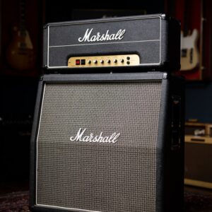 1980 Marshall JMP 50 MKII Tube Head and Basketweave 1960A Extension Cabinet