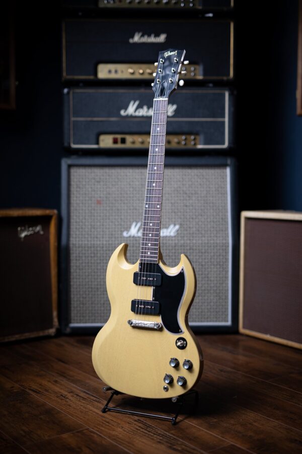 Gibson Custom Shop '63 SG Special Reissue Electric Guitar - VOS TV Yellow