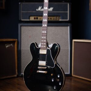 2016 Gibson Custom Shop '63 ES-335 CME Limited Electric Guitar - Aged Ebony