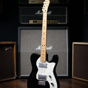 1973 Telecaster Thinline Electric Guitar - Black