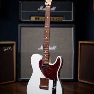2012 Fender Acoustasonic Telecaster Electric-Acoustic Guitar - Olympic White
