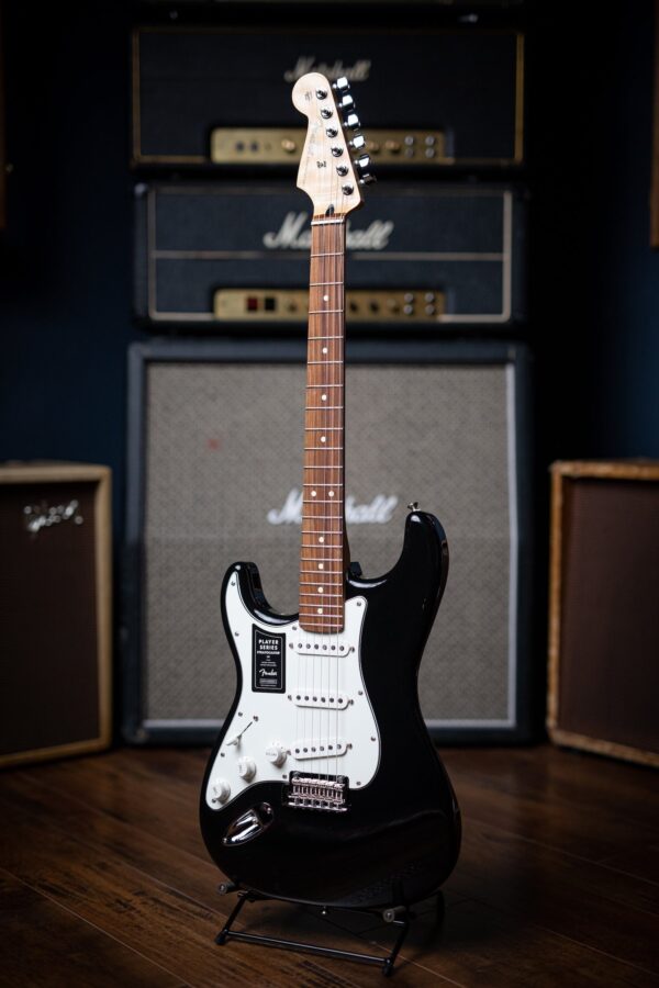 Fender Player Stratocaster Left Handed Electric Guitar - Black