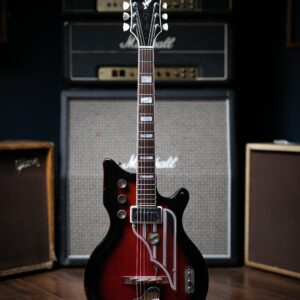 1964 National Val Pro 82 Electric Guitar - Red Burst