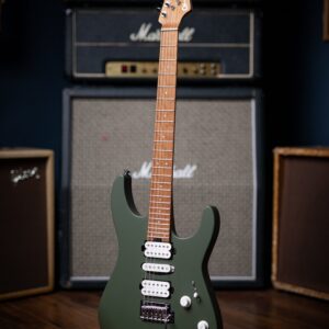 Charvel Pro-Mod DK24 HSH Electric Guitar - Matte Army Drab