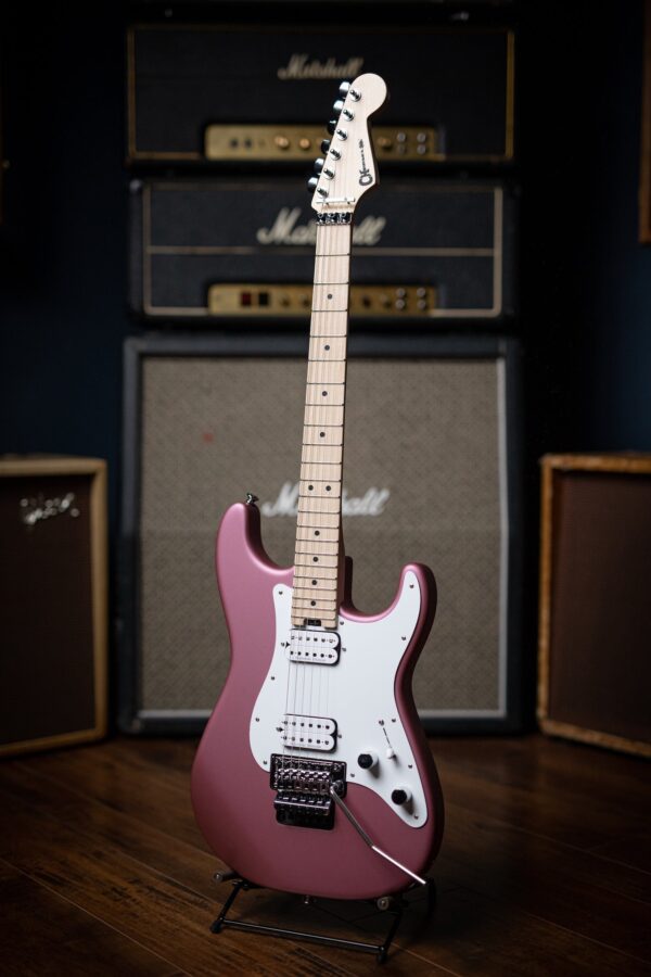 Charvel Pro-Mod So-Cal Style 1 HH FR M Electric Guitar - Satin Burgundy Mist