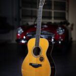 Yamaha LS-TA TransAcoustic Acoustic-Electric Dreadnought Guitar - Vintage Tint