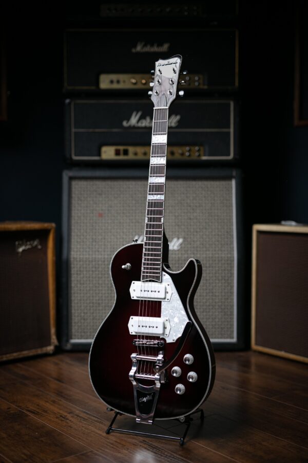 Airline Mercury DLX Electric Guitar - Burgundy Burst