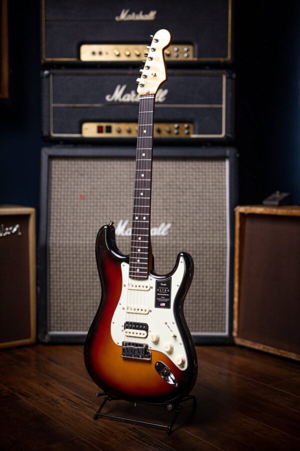 Fender American Ultra Stratocaster HSS Electric Guitar - Ultraburst