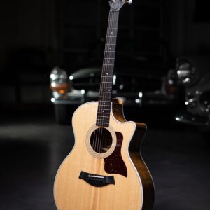 Taylor 414ce Ovangkol Back & Sides and V-Class Bracing Acoustic-Electric Guitar - Natural