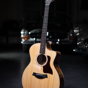 Taylor 214ce-K DLX Acoustic-Electric Guitar - Natural