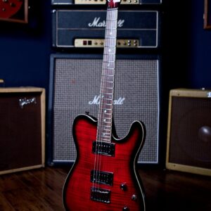 Fender Special Edition Custom Telecaster FMT HH Electric Guitar - Black Cherry Burst