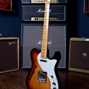 Fender American Original 60's Telecaster Thinline Electric Guitar - 3 Color Sunburst