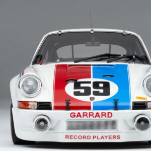 Amalgam Collection - 1973 Porsche 911RSR  2.8 BRUMOS DAYTONA  SIGNED EDITION  1:18 Scale