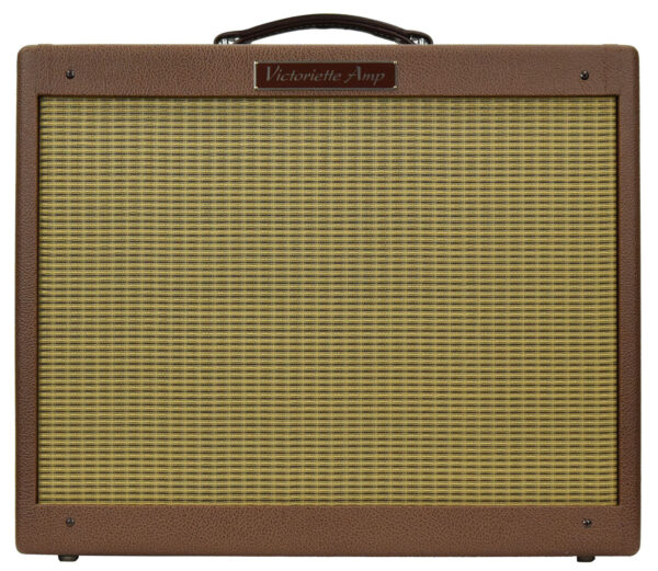 Victoria Victoriette 6V6 1x12 Guitar Amplifier in Brown Tolex 7535